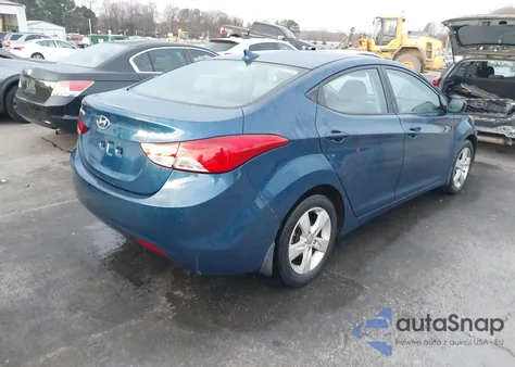 2013 Hyundai Elantra Gls from USA, damaged, VIN KMHDH4AE7DU966836